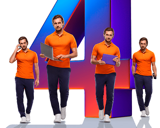 Великолепная четверка Ростелеком в&nbsp;деревня Леженки (Орловская область)